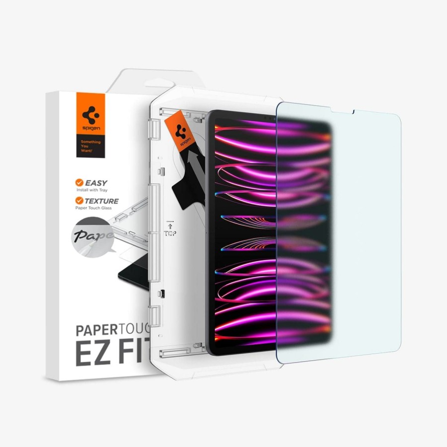 Clearance Spigen Paper Touch Ez Fit