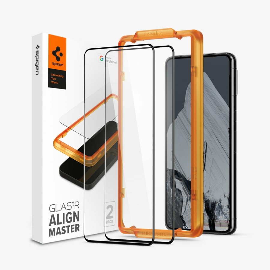 Best Spigen Alignmaster Full Cover Black